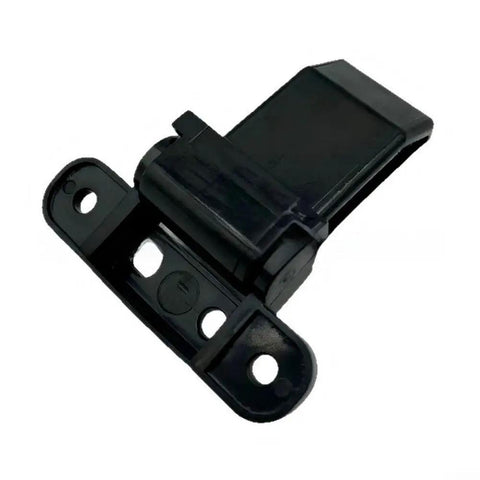 Badass PVC ADF Hinge Assembly Replacement For Fuji Xerox FS1020 FS1120 MFP Printers viewed from the side showing mounting holes.