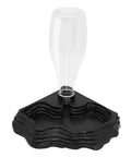 No Sweat Automatic Reptile Water Dispenser Featuring 13.5 Oz Gravity Auto Top Off with black base and clear water container