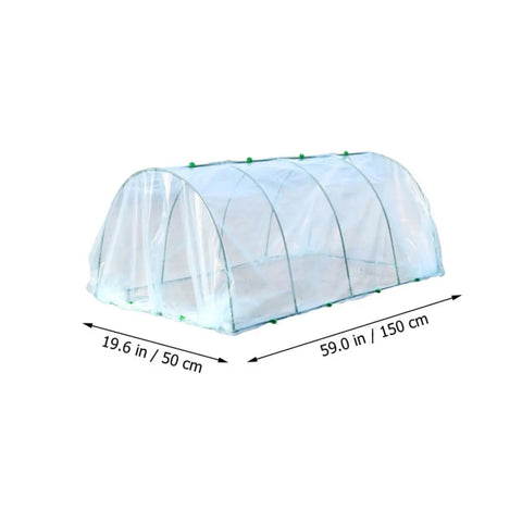 Flower Greenhouse Cover Bracket For Outdoor Plants, Durable Plastic Garden Greenhouse Shelter, Easy Install For Gardens, Terraces, Backyards, Yards And All Outdoor Spaces