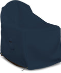 Adirondack Chair Cover Waterproof UV Weatherproof All Season Outdoor Furniture Cover With Air Vent And Drawstrings 34 W X 40 D X 36 H Blue