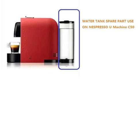 Water Tank Lid Reservoir Replacement For Nespresso U Series C50 D50 Machines No Fuss Water Tank Cover on espresso machine.