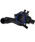 Premium Coolant Thermostat Assembly Direct Replacement For Peugeot 207 Citroen C4 Mini with gasket and mounting for engine cooling.