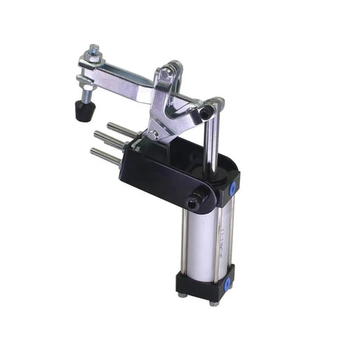 Rock Solid Aluminum Pneumatic Toggle Clamp For Auto Machines And Shop Fixtures Durable Quick Release Air Powered Clamp Smooth Action No Hassle Install Heavy Duty Workholding Rig That Handles Any Task Like A Champ