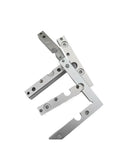 Heavy Duty CNC Machined L Bracket 5 10 15mm Thickness For Stable Rugged Mounting On CNC Machines And 3D Printers M6 Hole 15mm Durable Metal Hardware Part Built To Last A Long Time Compatible With Carvera And Carvera Air, silver metal brackets