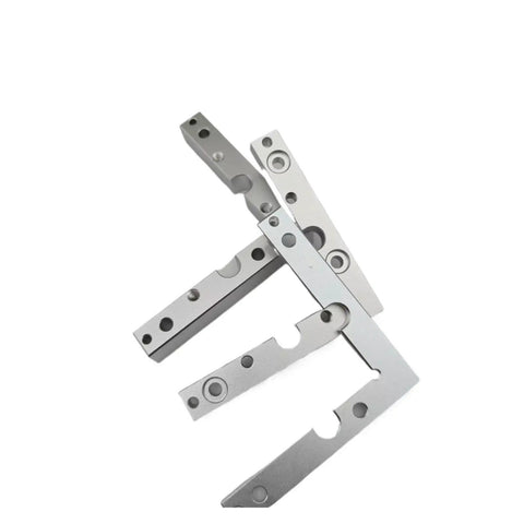 Heavy Duty CNC Machined L Bracket 5 10 15mm Thickness For Stable Rugged Mounting On CNC Machines And 3D Printers M6 Hole 15mm Durable Metal Hardware Part Built To Last A Long Time Compatible With Carvera And Carvera Air, silver metal brackets