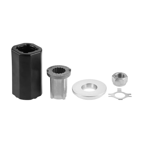 Flo-Torq II Marine Hub Kit Replacement For Mercury Outboard 70-300 HP And Mercruiser Alpha Alpha One Bravo One 15 Spline Design Beefed-Up Plug-and-Play Hub System For Marine Drives And Bigfoot Command Thrust