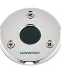 Heavy Duty Low Profile Cable Weatherproof Grommet Crafted From Marine Grade Stainless Steel For Solar Panels And Light Bars Featuring Drop Dead Tough IP68 Watertight Sealing With Zero Hassle Quick Install, circular design with screws.