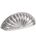 Brushed Nickel Cabinet Cup Pulls 3 Inch Center Hole 5 Pack Silver Drawer Handles For Kitchen Cabinets Durable Zinc Alloy