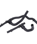 Heater Hose Set With Tee For Return Replacement For Dodge Journey 2.4L VVT 2009 2019 Beefed Up Premium Rubber Hose Kit