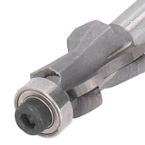 Close-up of Solid Stile Router Bits With 6mm Cut And 1 4 Shank Woodworking Cutter Tool for powerful trimming tasks.