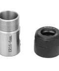 High-Performance C20 ER16 Collet Block Chuck Holder For Lathes And Milling Machines 16mm durable tool parts shown.