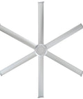 Total Game Changer 84 Inch Outdoor Ceiling Fan With Smart Wifi Voice Control And Remote Quiet Wet Rated For Patio Porch Gazebo showing six aluminum blades.