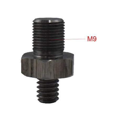 M9 thread bolt for Pro Grade Heavy Duty 2 Inch Quick Change Backing Pad Kit For 2438-20 Polisher Sander, metal connector part