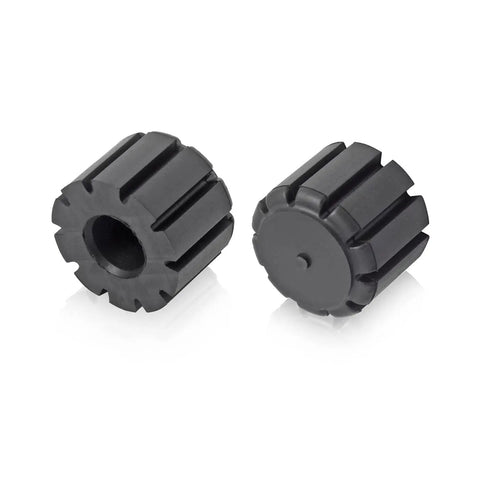 Fuel Tank Cushions For ATC And TRX Series Bikes Ready-To-Ride Tank Pad Set showing two black rubber cushions