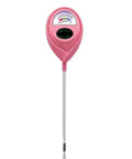 Pink soil moisture meter for indoor plants and lawn no more guesswork easy water gauge to prevent overwatering no battery needed
