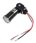 Automatic Dusk To Dawn Photoelectric Switch With Outdoor Light Sensor for 120V fixtures, swivel mount with wiring