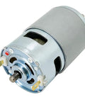 Beefy 12V To 24V DC Motor With 6000 To 12000 RPM Double Ball Bearing High Torque Low Noise With Bracket for mini tools close-up