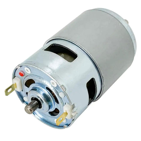 Beefy 12V To 24V DC Motor With 6000 To 12000 RPM Double Ball Bearing High Torque Low Noise With Bracket for mini tools close-up