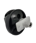 Omni directional caster wheels with durable aluminum core for mobility carts and equipment, non pull-out design.