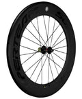Carbon Wheelset For Road Bikes 700C With Front 50mm And Rear 88mm Depth, shown is rear wheel with 88mm depth.