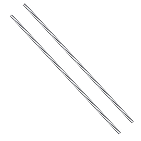 8mm X 350mm Steel Linear Motion Rod Shaft For 3D Printers And DIY Projects, Smooth Straight Guide Rods, 2 Pack