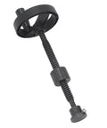 Self Locking Vise Screw For Workbench T16X220MM With 100MM Handwheel, 140MM Stroke, beefy bench fixture for secure workholding.
