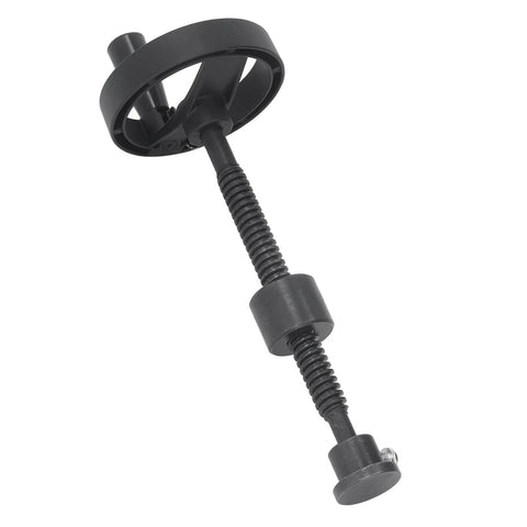 Self Locking Vise Screw For Workbench T16X220MM With 100MM Handwheel, 140MM Stroke, beefy bench fixture for secure workholding.