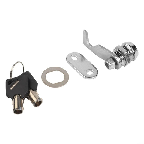 Five Eighth Inch Tubular Cam Lock Keyed Alike Zinc Alloy with keys and mounting hardware