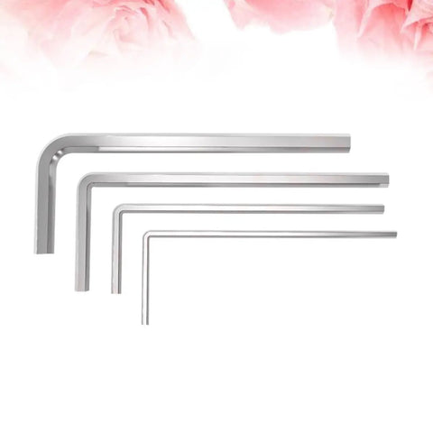 Get This Kick Butt 60 Piece Allen Wrench Set With Metric Hex Keys From 1.5mm To 4mm For Home Repairs And 3D Printer Tune Ups That Are Totally Rad. silver steel metric hex keys
