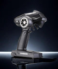X4 RC Remote Transmitter With P6F Receivers, 2.4GHz 4 Channel Radio Control displayed on reflective surface