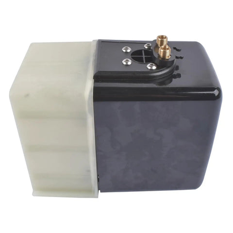 Side view of 12V Marine Hydraulic Power Unit With Dual Solenoid Valves, Durable Reservoir And Cover For Boat Tabs Replacement