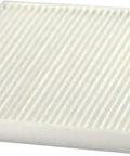 Cabin Air Filter Replacement for Mitsubishi Mirage and Mirage G4, Dodge Attitude, Xpander shown from the side view, ribbed design.