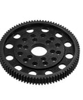 Steel Spur Gear 48P 87T for 1/10 RC Crawler Beefed-Up Alloy Center Gearbox Replacement Fits Axial SCX10, precision teeth