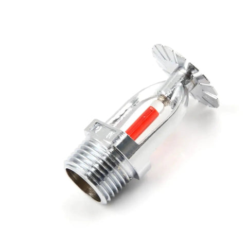 Bulletproof ZSTX-15 Pendent Fire Sprinkler Head 68C Activation Quick Response Drop In Design close-up view with glass bulb and copper alloy.