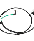 Front brake pad wear sensor cable for Land Rover LR3 2005-2006; black wire with green sensor lead