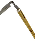 Durable Stainless Steel Hand Sickle Garden Tool With Hard Wood Handle for Easy Weeding, Soil Loosening, Cultivation and Mowing