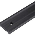 24 Inch Anodized Aluminum Straight Edge Ruler For Checking Surface Straightness And Machinery Alignment, black anodized edge with hanging hole