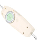 50N Analog Dynamometer Force Tester Push Pull Gauge Meter Handheld Design Mountable on Workbenches for Electronics Hardware and Auto Parts Industries Today, cream analog dial gauge with hooks