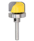 1/4 Inch Shank Bowl And Tray Template Router Bit With Bearing Guide For Dish Carving 1/4 Radius 1-1/8 Inch Cutting Diameter