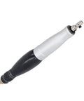 Heavy Duty Pneumatic Pencil Die Grinder Built To Handle Heavy Lifting Jobs With Rock Solid Aluminum Construction For Smooth Precision Grinding And Polishing At 8000 Rpm Perfect For Pro Shops, showing a close-up of the tool.