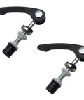 Two Pack M6 X 65 Bike Seat Clamp Aluminum Alloy Quick Release Binder Bolt For Seat Post Easy Hand Install With Crank Handle Sturdy Locking