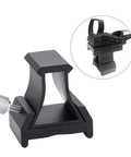 Universal Aluminum Scope Mount For Telescopes And Finderscopes, Dovetail Slot Bracket, CNC Machined Fit with side view detail inset