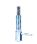 Built Tough Hand Retractable Plunger Index Bolt With Lockable L Handle And Long Stroke Design For Dead On Positioning and Zero Slip Adjustments M8 Metric, heavy-duty metal construction.