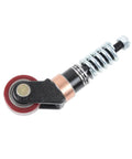 BailhePan Balance Wheel Assembly For Apollo A1018 A1019 Electric Pallet Jack Truck Plug And Play Heavy Duty Parts For Warehouse Factories in black and red with a spring.