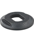 Outer Flange Washer For DCS391 DCS367 DCS565 Circular Saw, black metal blade clamp nut replacement part, side view