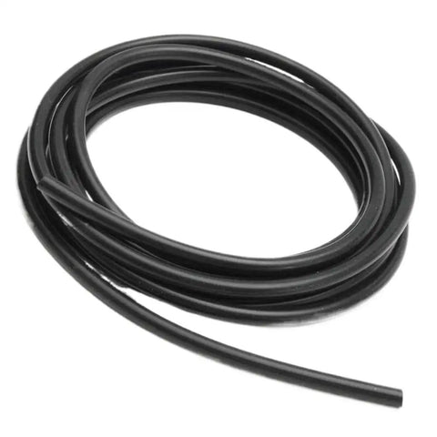 High Performance 4mm Vacuum Hose Tube Kit Heat Resistant 5M Length Perfect For Turbocharger Install And Auto Engine Boost Upgrade Systems, black silicone hose