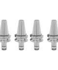 4Pcs BT30 ER11 60mm Collet Chuck CNC Tool Holder For Milling Machines And Lathes Rock Solid Steel Construction Quenched For Extra Hardness