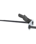 Close-up of 7 Inch Front Axle Assembly OEM Replacement 611 04143B Replaces 911 04143B for 21 Inch Lawn Tractor