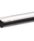 Rock Solid 5/8 Inch Bowl Gouge Woodturning Lathe Chisel Featuring M2 High Speed Steel Blade close-up of cutting edge.