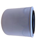 WF2129 Compatible Oil Filter For Detroit D11 D13 D16 Engine Replacement For Freightliner VNL VNR VNM Series showing side view